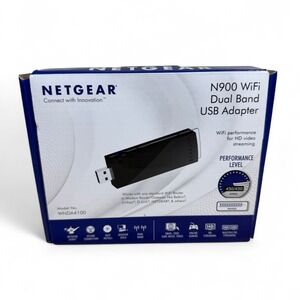 Netgear Model WNDA4100 N900‎ Wireless USB Adapter In Box